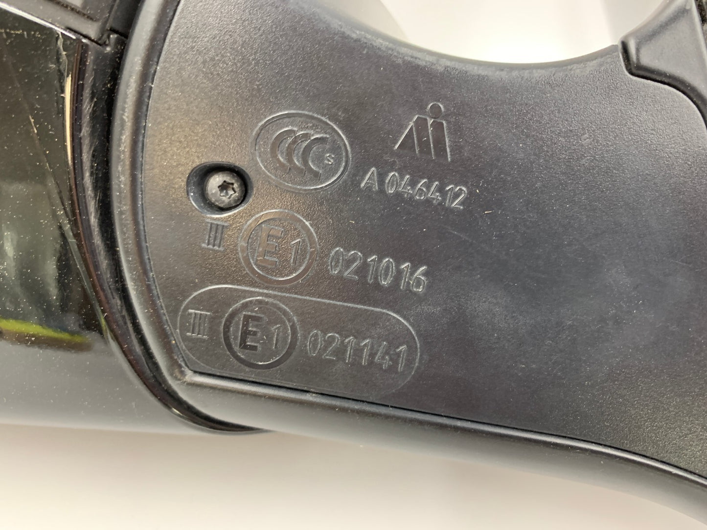 2012-2013 BMW 528i Driver Side View Power Door Mirror Black OEM C04B15020