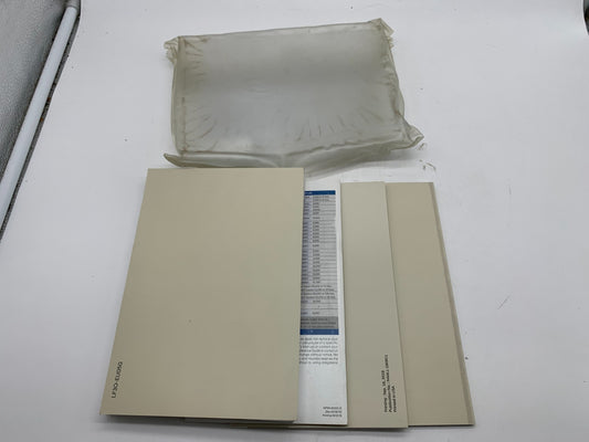 2020 Hyundai Elantra Owners Manual Set with Case OEM D03B68013