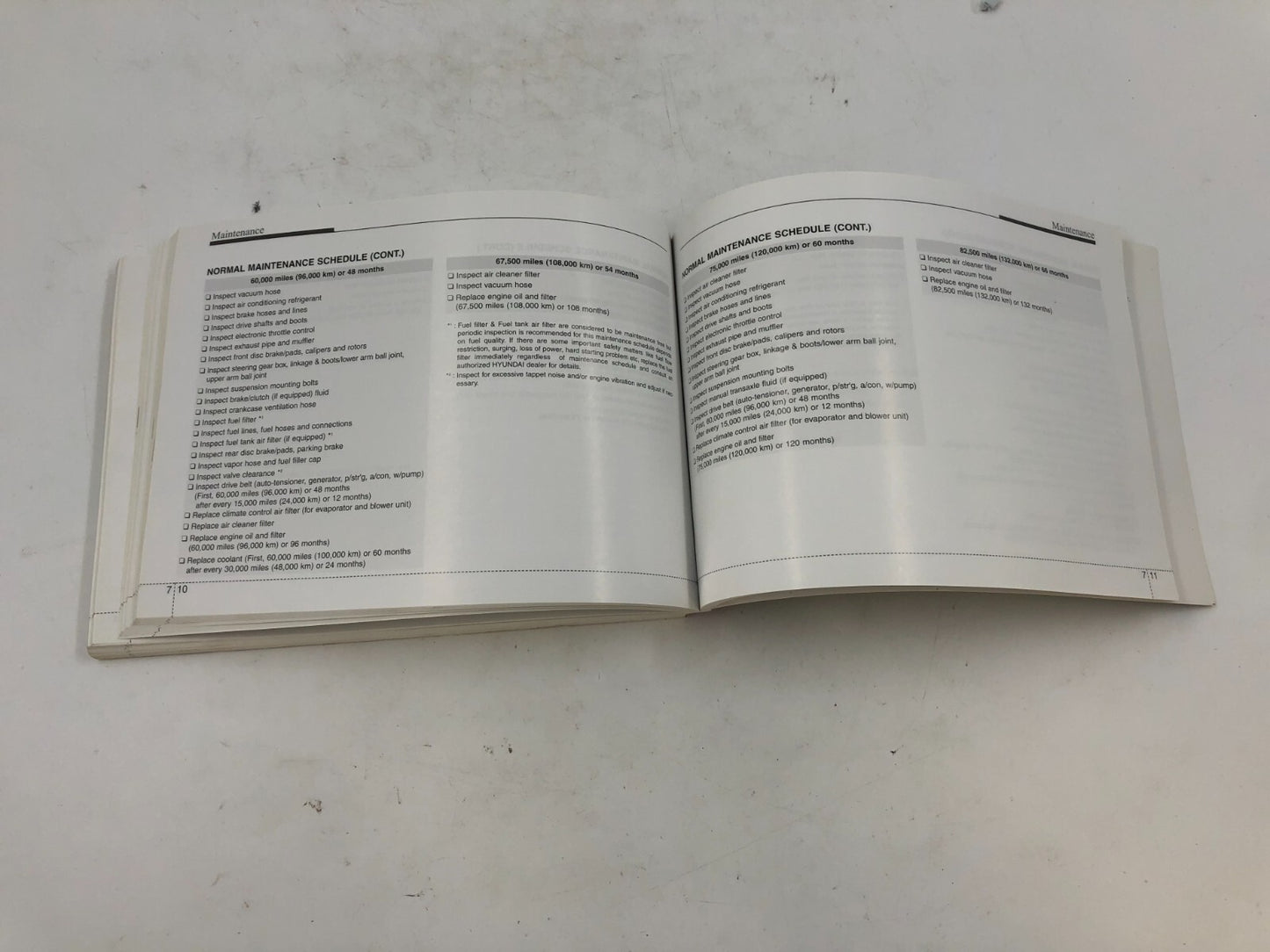 2011 Hyundai Sonata Owners Manual OEM B02B44060