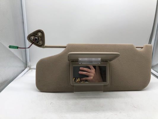 2005-2006 Ford Five Hundred Driver Sun Visor Gray Illuminated OEM A02B10005