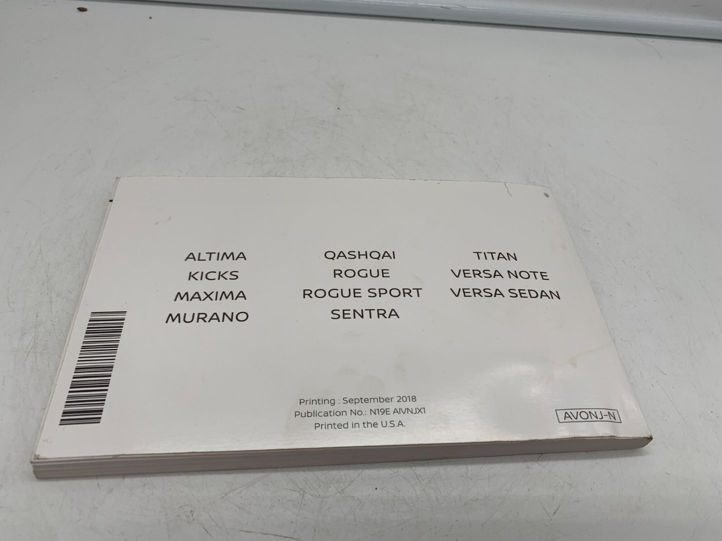 2019 NissanConnect Connect Owners Manual OEM B02B39007