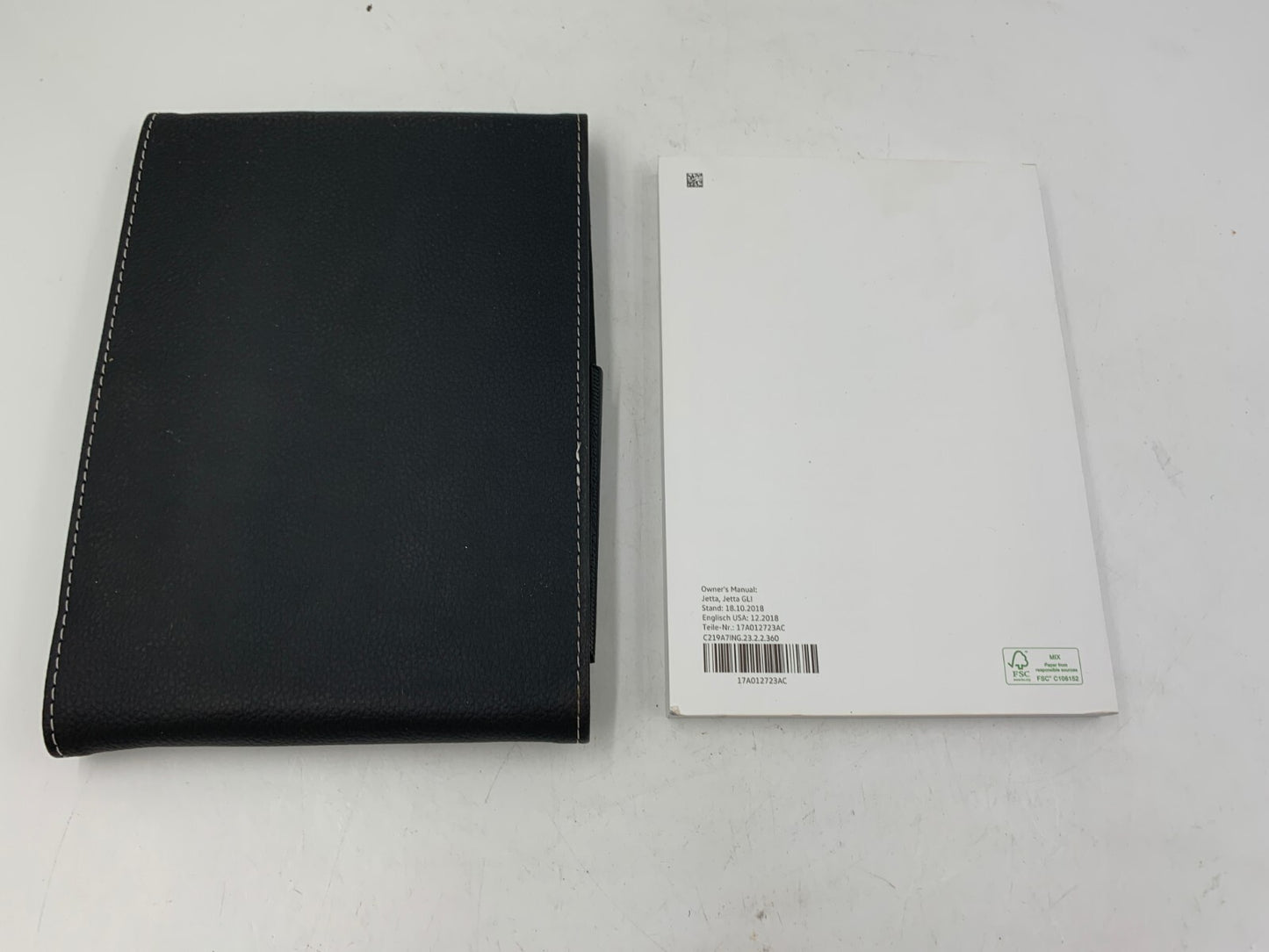 2019 Volkswagen Jetta GLI Owners Manual Set with Case OEM A02B01026