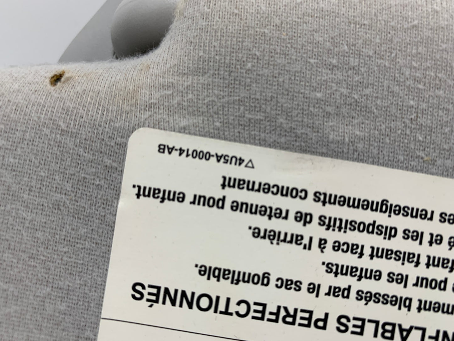 2006-2008 Mazda 6 Passenger Sun Visor Illuminated Gray OEM A02B48061