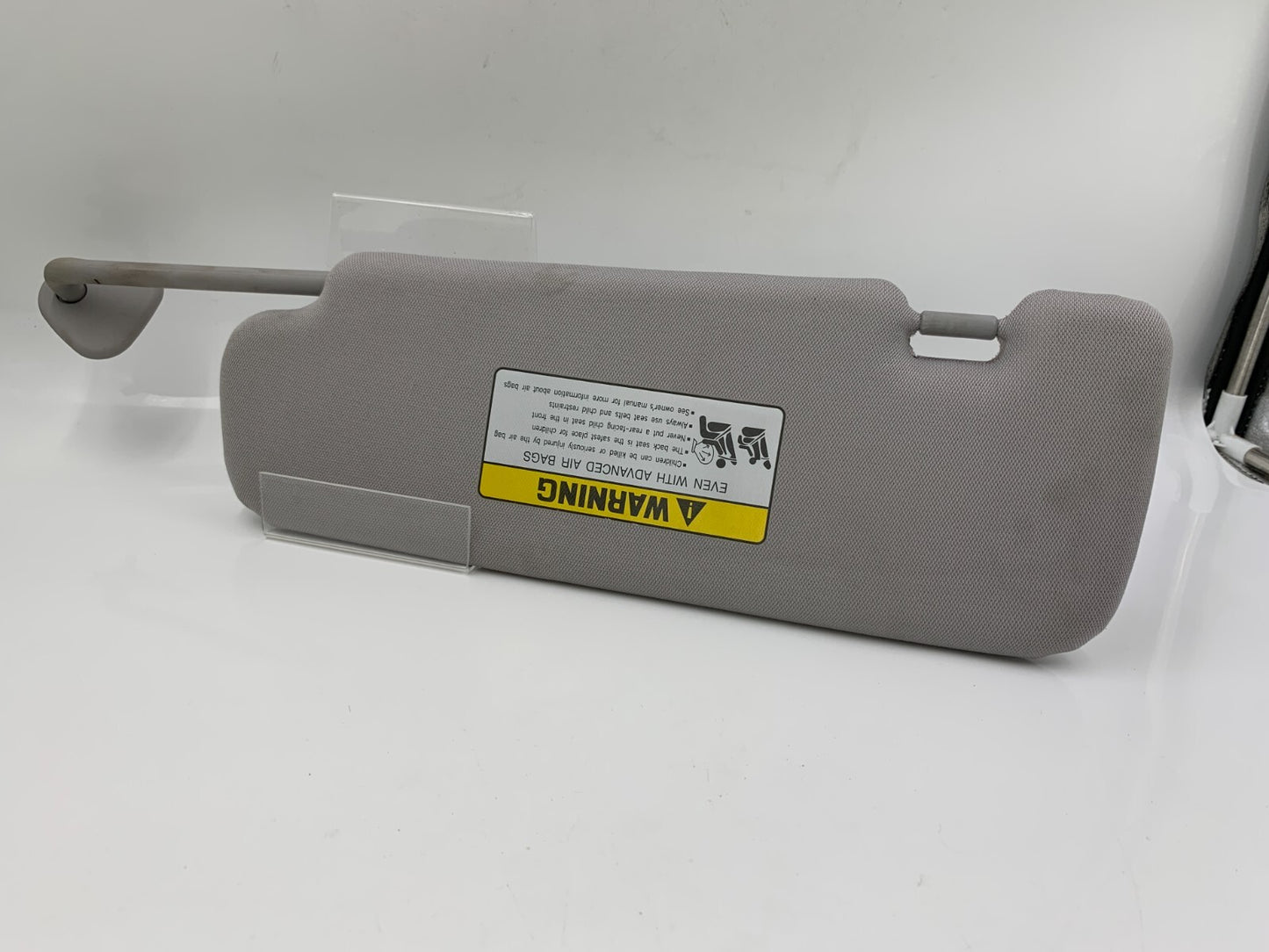 2011-2015 Hyundai Sonata Passenger Sun Visor Sunvisor Gray Illuminated E01B08084