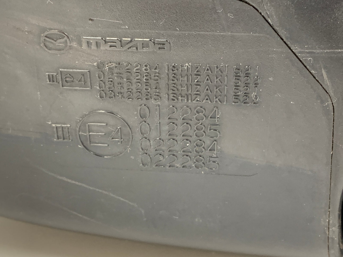 2010-2012 Mazda CX-7 CX7 CX 7 Driver Side View Power Door Mirror Purple OEM