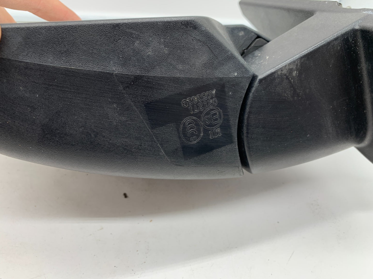 2007-2012 Jeep Patriot Driver Side View Power Door Mirror Black OEM