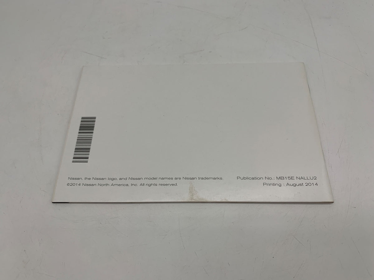2015 Nissan Sentra Owners Manual Set with Case OEM R01B50023