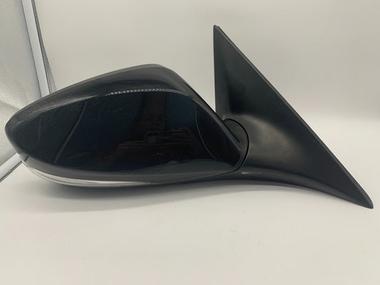 2014-2017 Hyundai Veloster Passenger Side View Power Door Mirror Black OEM