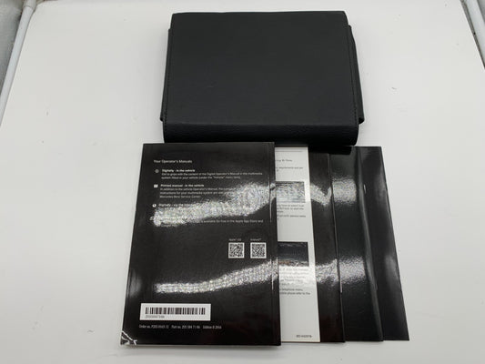 2016 Mercedes-Benz C-Class Owners Manual Set with Case OEM C04B63011