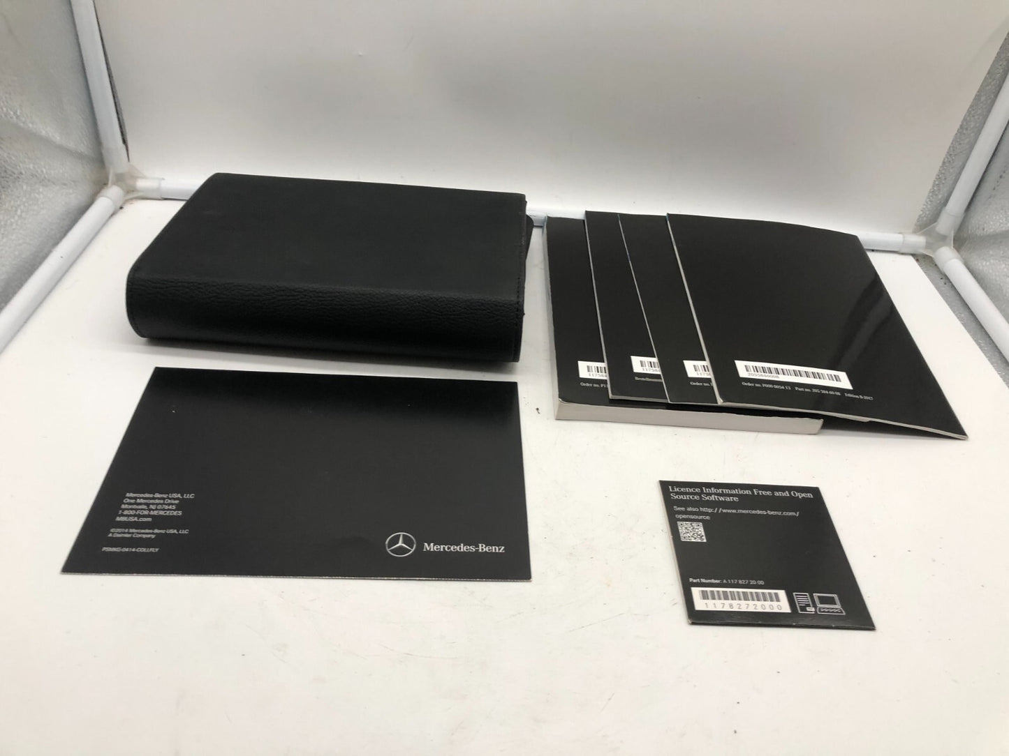 2017 Mercedes-Benz CLA Owners Manual Set with Case OEM D02B03008