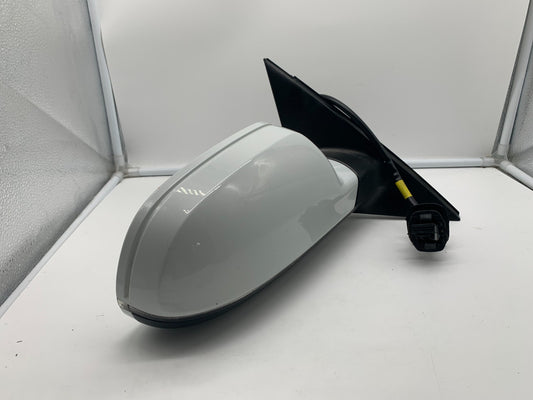 2010-2016 Audi A4 Passenger Side View Power Door Mirror White OEM B02B27005