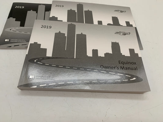 2019 Chevrolet Equinox Owners Manual Set OEM A01B13010