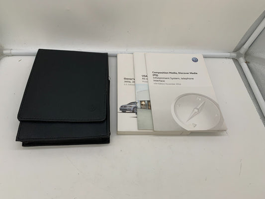 2016 Volkswagen Jetta Owners Manual Set with Case OEM A03B42008