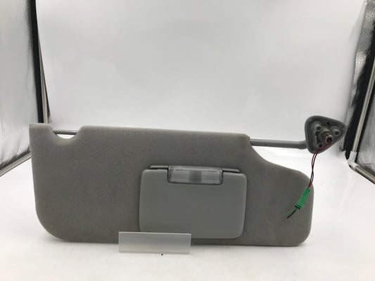 2005-2007 Ford Freestyle Passenger Sun Visor Gray Illuminated OEM D01B66008