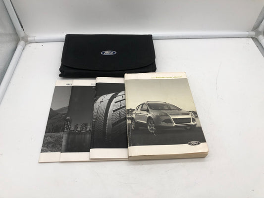 2013 Ford Escape Owners Manual Set with Case OEM R01B44011