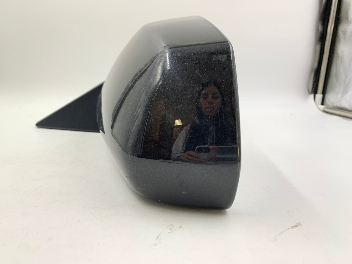 2008-2014 Cadillac CTS Driver Side View Power Door Mirror Black OEM D03B42001