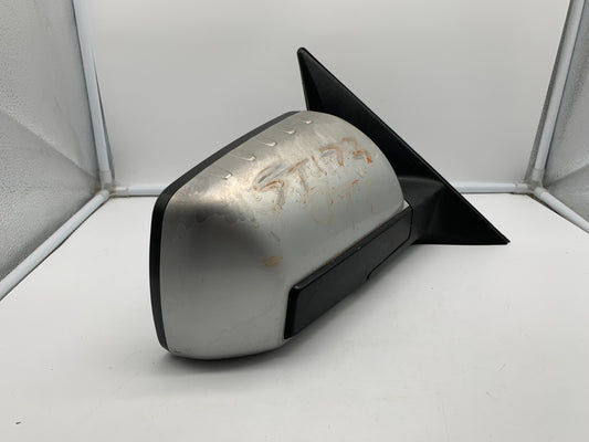 2010-2013 Kia Soul Passenger Side View Manual Door Mirror Silver OEM C03B57006