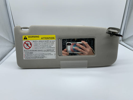 2000-2004 Audi A6 Passenger Sun Visor Gray Illuminated OEM A04B10010