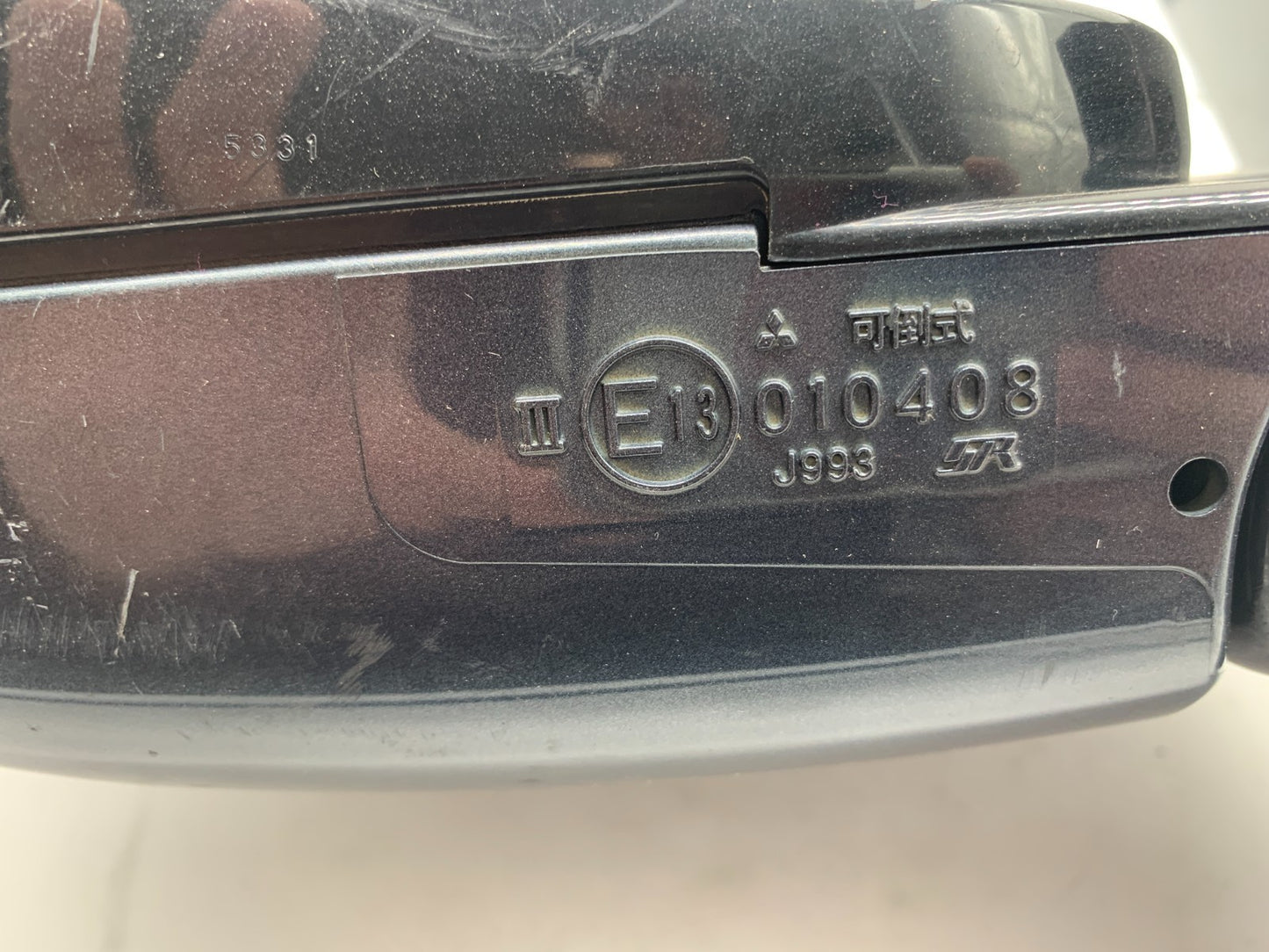 2001-2006 Mitsubishi Montero Driver Side Power Door Mirror Gray OEM A04B36003