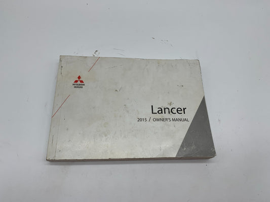2015 Mitsubishi Lancer Owners Manual Set OEM D03B28013