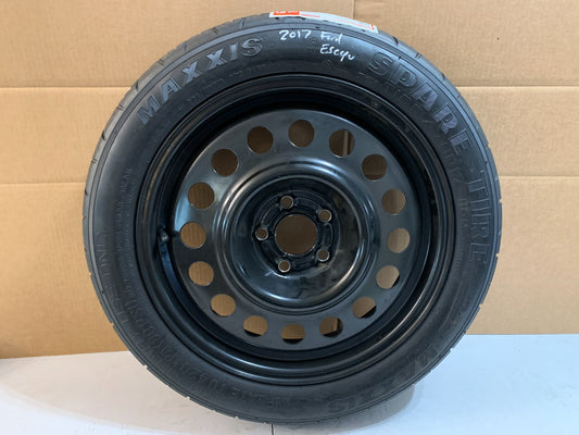 2013-2019 Ford Escape Spare Tire 17" Compact Donut with Jack Kit T155/70D17