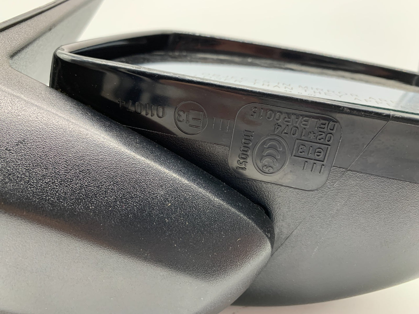 2007-2012 Jeep Compass Passenger Side View Power Door Mirror Black OEM A01B41014