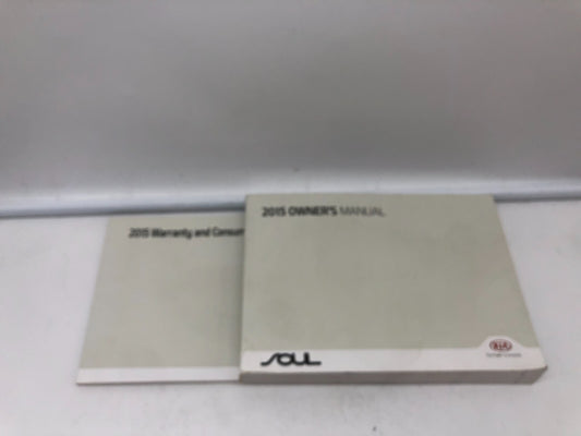 2015 Kia Soul Owners Manual Set OEM D03B61009
