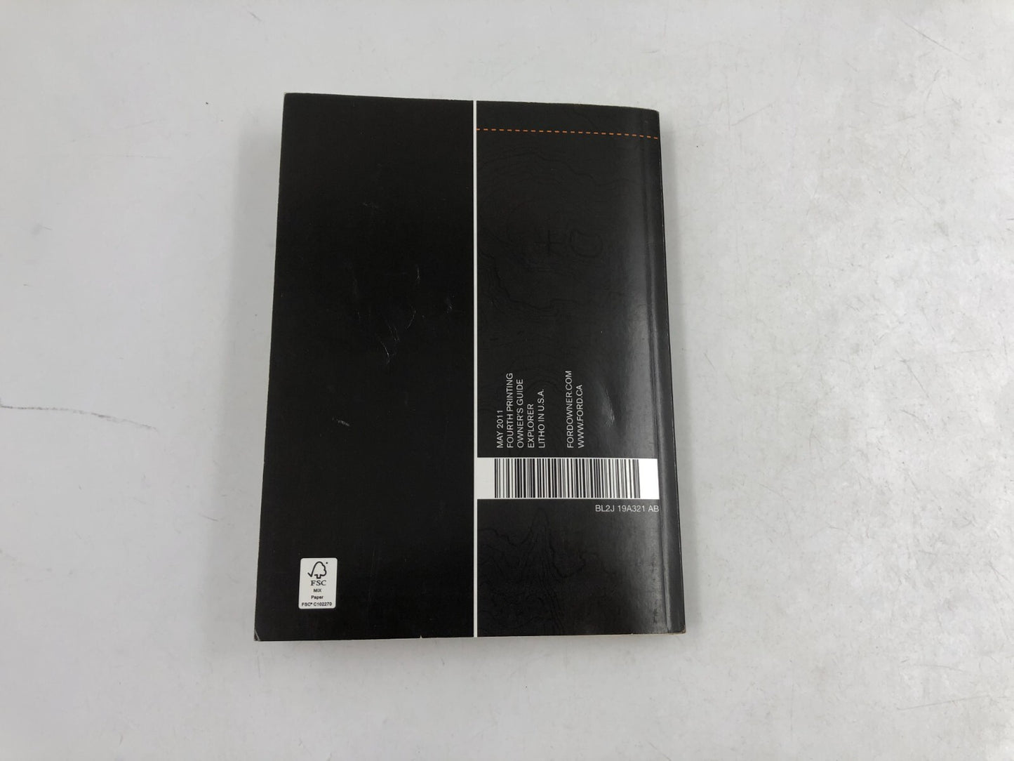 2011 Ford Explorer Owners Manual Set with Case OEM D03B27023