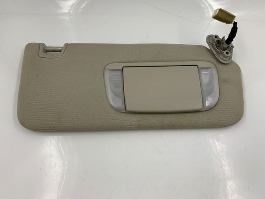 2015-2022 Subaru Legacy Passenger Sun Visor Beige Illuminated OEM D03B23052