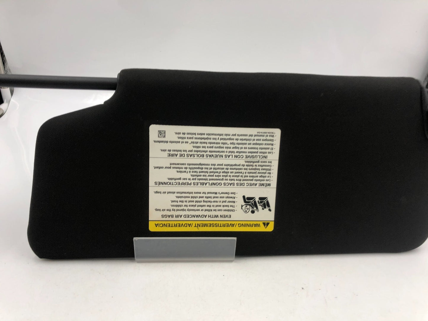 2011-2015 Ford Explorer Passenger Sun Visor Sunvisor Black Illuminated A01B23009