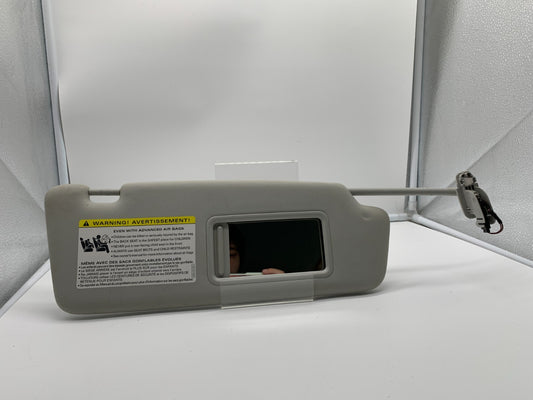 2009-2012 Audi A4 Passenger Sun Visor Sunvisor Gray Illuminated OEM