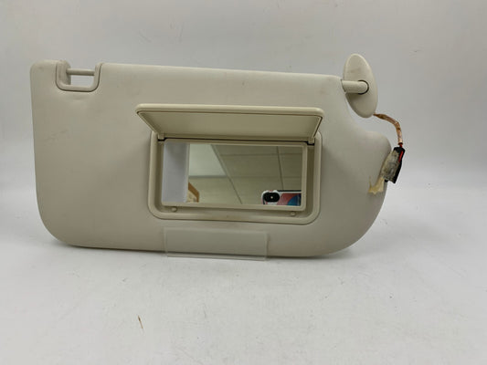 2013-2018 Ford Focus Passenger Sun Visor Ivory Illumination OEM C01B56007