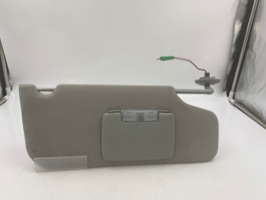 2005-2007 Ford Freestyle Passenger Sun Visor Illuminated Gray OEM D02B64015