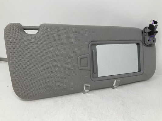 2015-2019 Hyundai Sonata Passenger Sun Visor Gray Illuminated OEM A01B39040