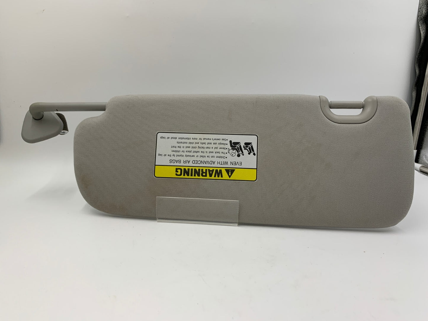 2013-2019 Hyundai Santa Fe Passenger Sun Visor Illuminated Gray OEM D02B45024