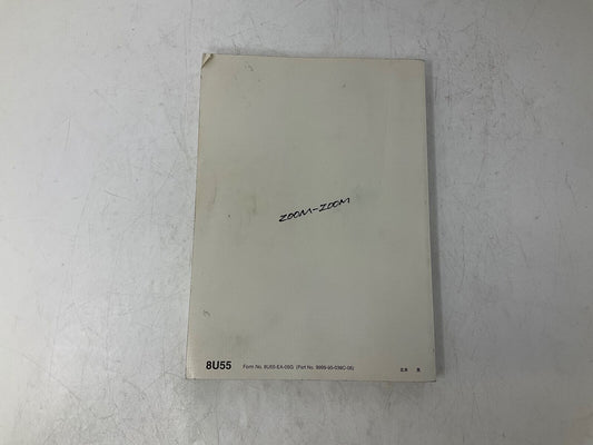 2006 Mazda 3 Owners Manual OEM E02B61003