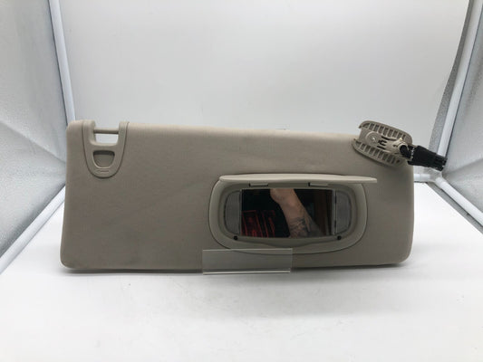 2014-2018 Jeep Grand Cherokee Passenger Sun Visor Gray Illuminated OEM A01B40001