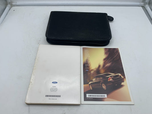 2007 Ford Fusion Owners Manual Set with Case OEM A03B07009