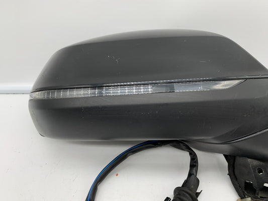 2017-2019 Audi Q7 Passenger Side View Power Door Mirror Black Auto Dim OEM