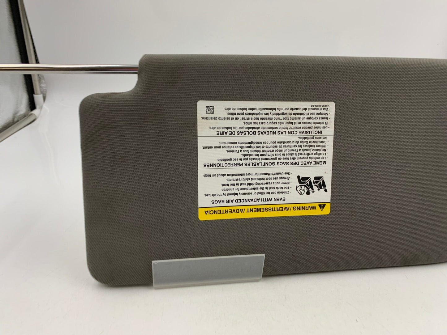 2018-2020 Ford F-150 Passenger Sun Visor Gray OEM B04B35062