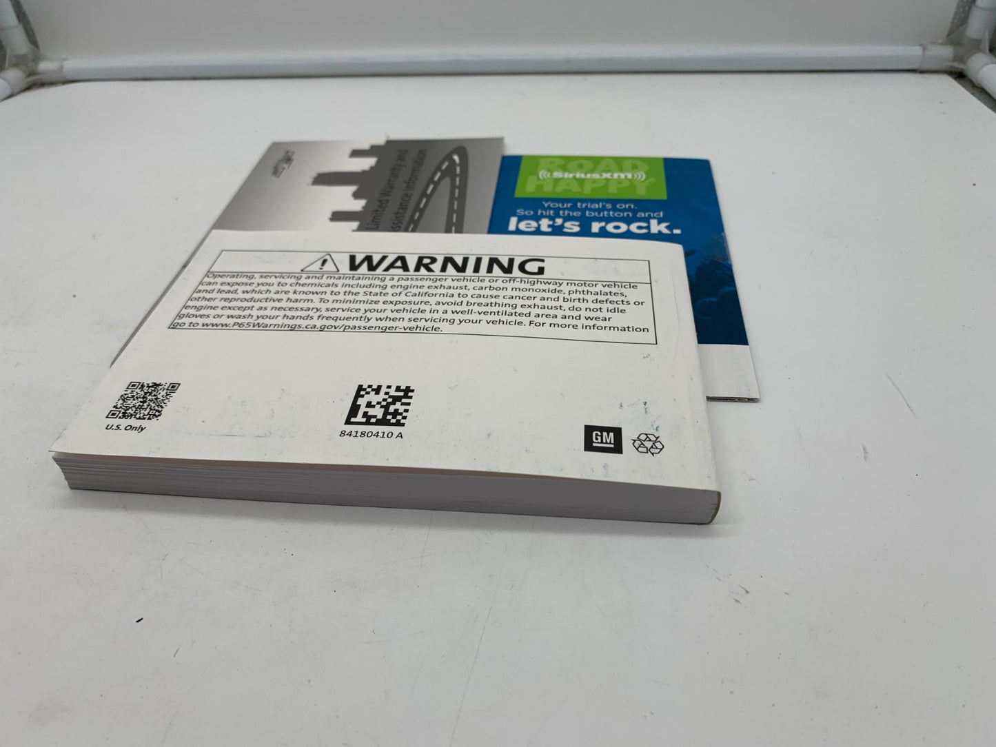 2019 Chevrolet Trax Owners Manual Set OEM A02B44043