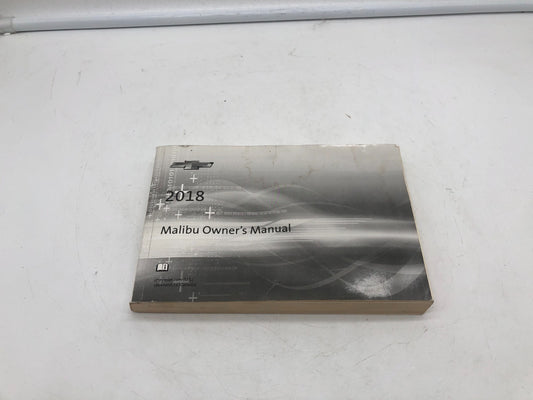 2018 Chevrolet Malibu Owners Manual OEM A01B28066