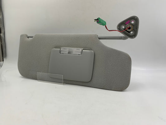 2005-2007 Mercury Montego Sun Visor Gray Illuminated OEM A01B55042