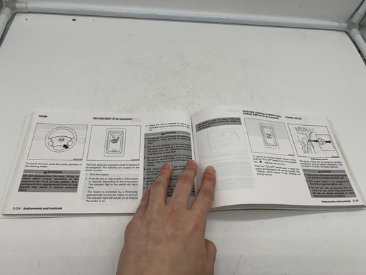 2003 Nissan Altima Owners Manual OEM B02B39011