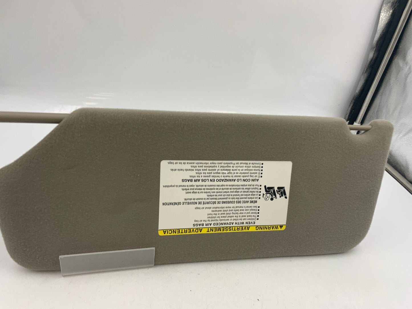 2011-2014 Toyota Sienna Passenger Visor Sunvisor Gray Illuminated OEM D04B41054