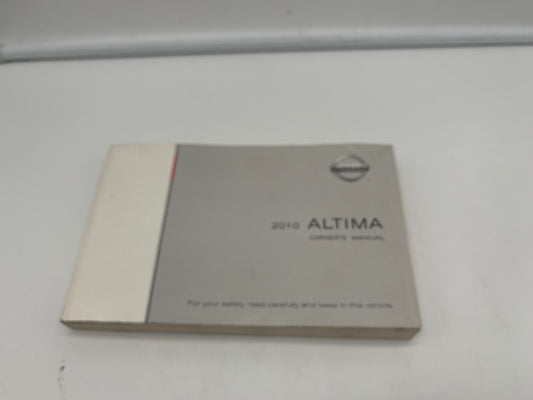 2010 Nissan Altima Owners Manual OEM A02B09013