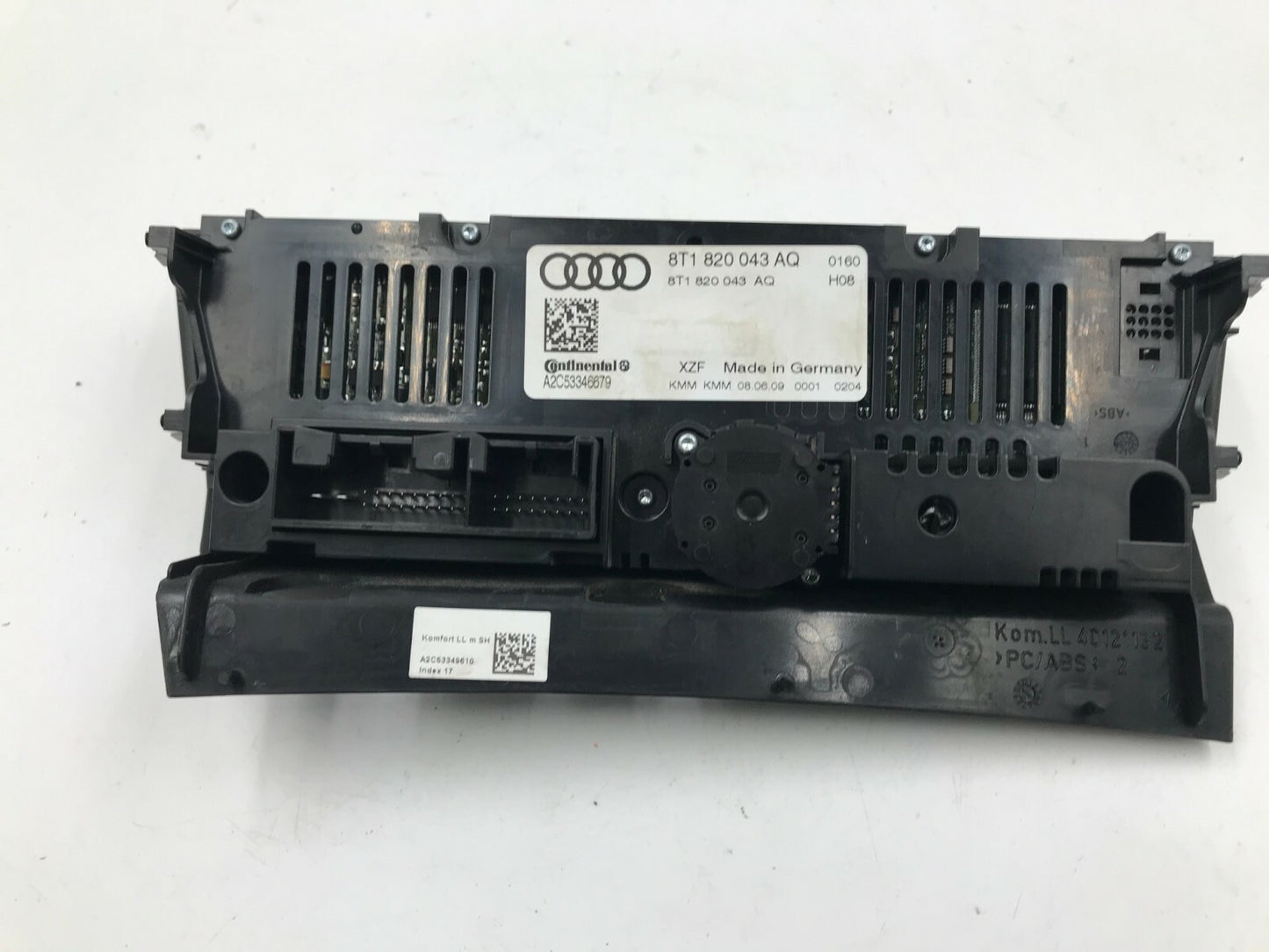 2010-2013 Audi A5 AC Heater Climate Control Unit OEM E01B54010