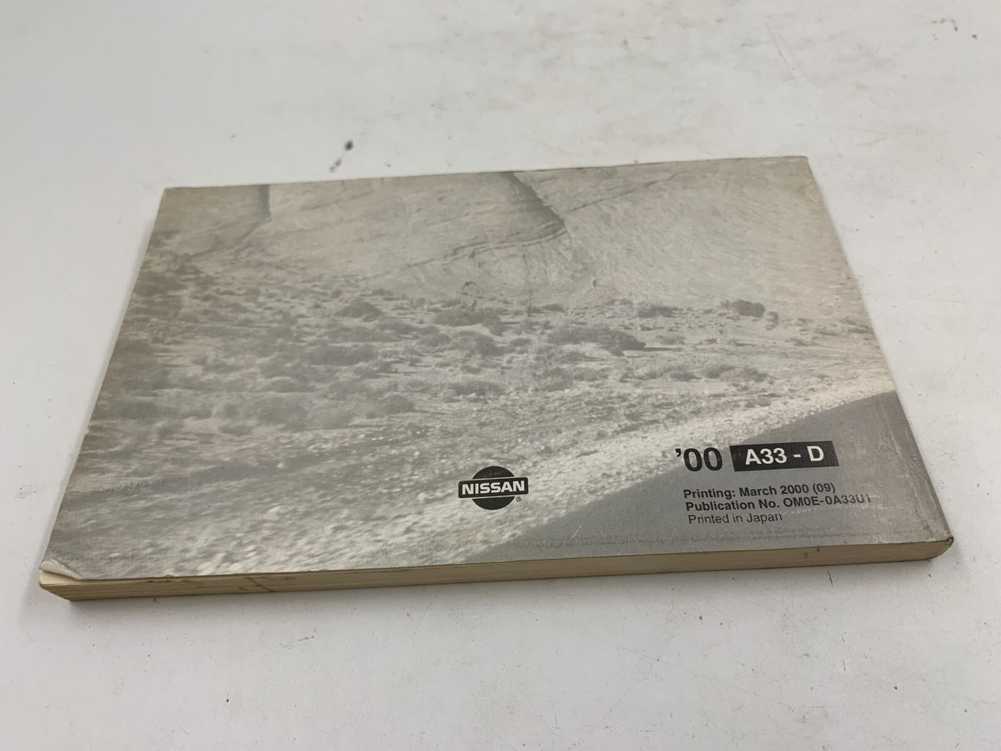 2000 Nissan Maxima Owners Manual OEM D04B56052