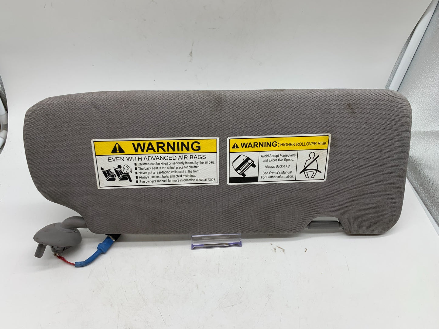 2017-2019 Honda CRV CR-V Driver Sun Visor Gray Illuminated OEM B01B28001