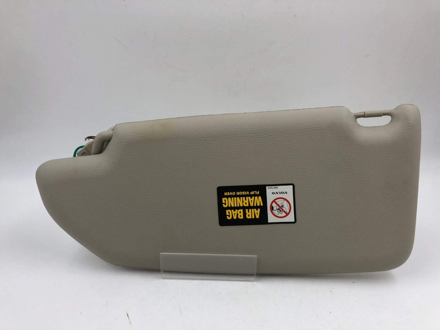 2002-2004 Volvo S60 Passenger Sun Visor Gray Illuminated OEM D03B53057